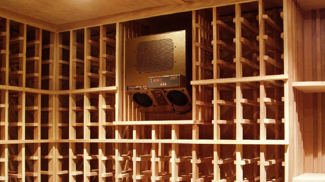 Wine Cellar Cooling Wall Unit